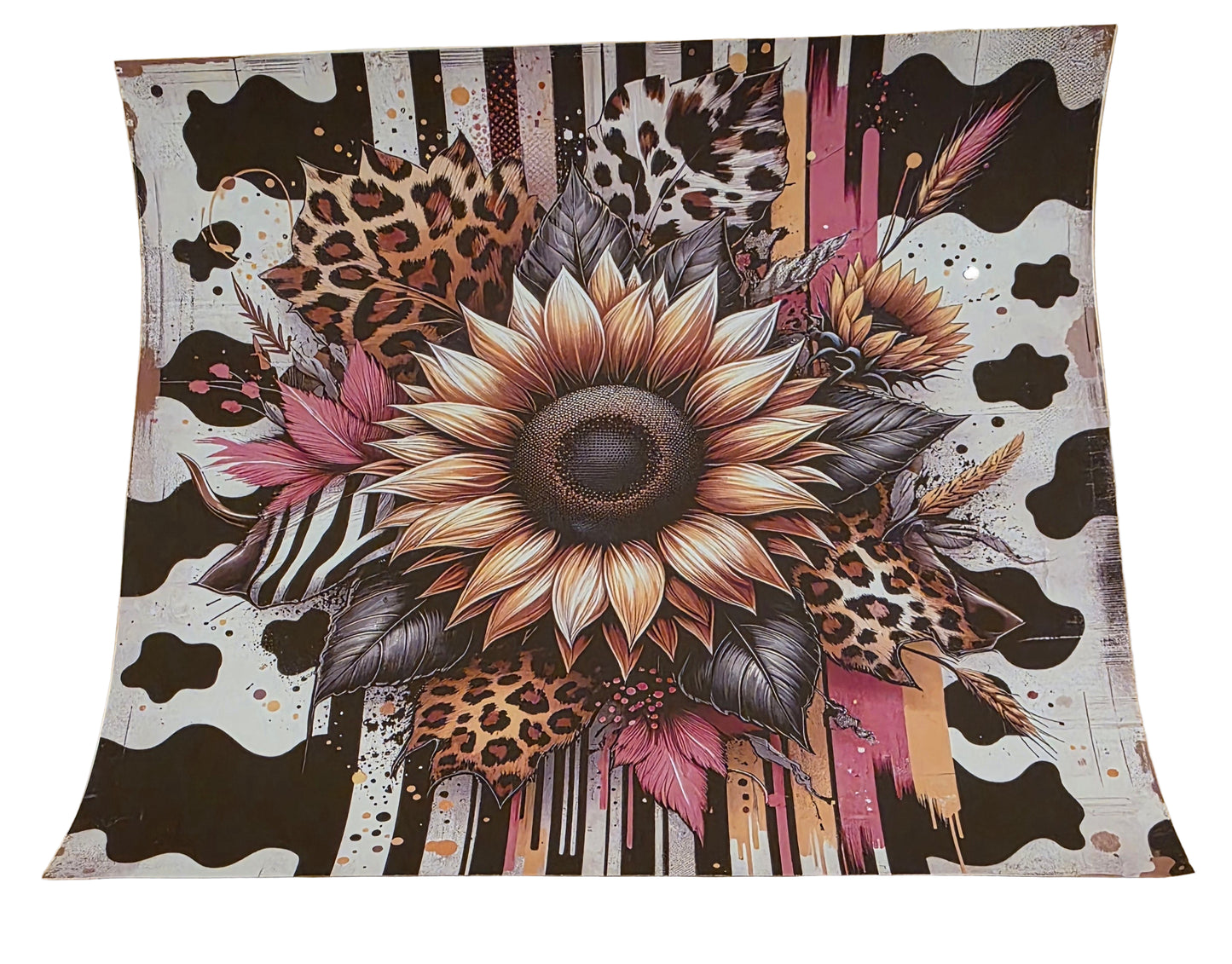 Cowprint sunflower