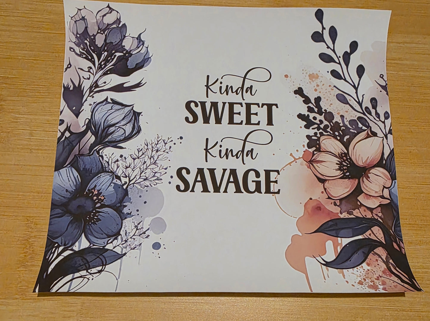 Kinda sweet kinda savage