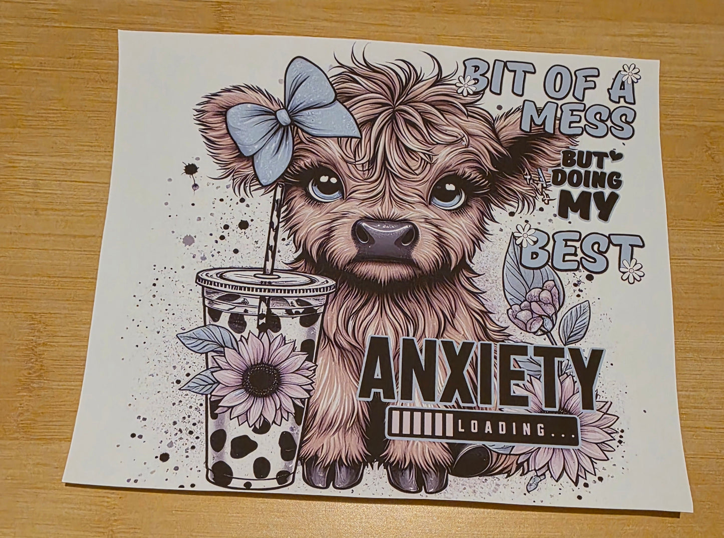 Bit of a mess doing my best anxiety loading