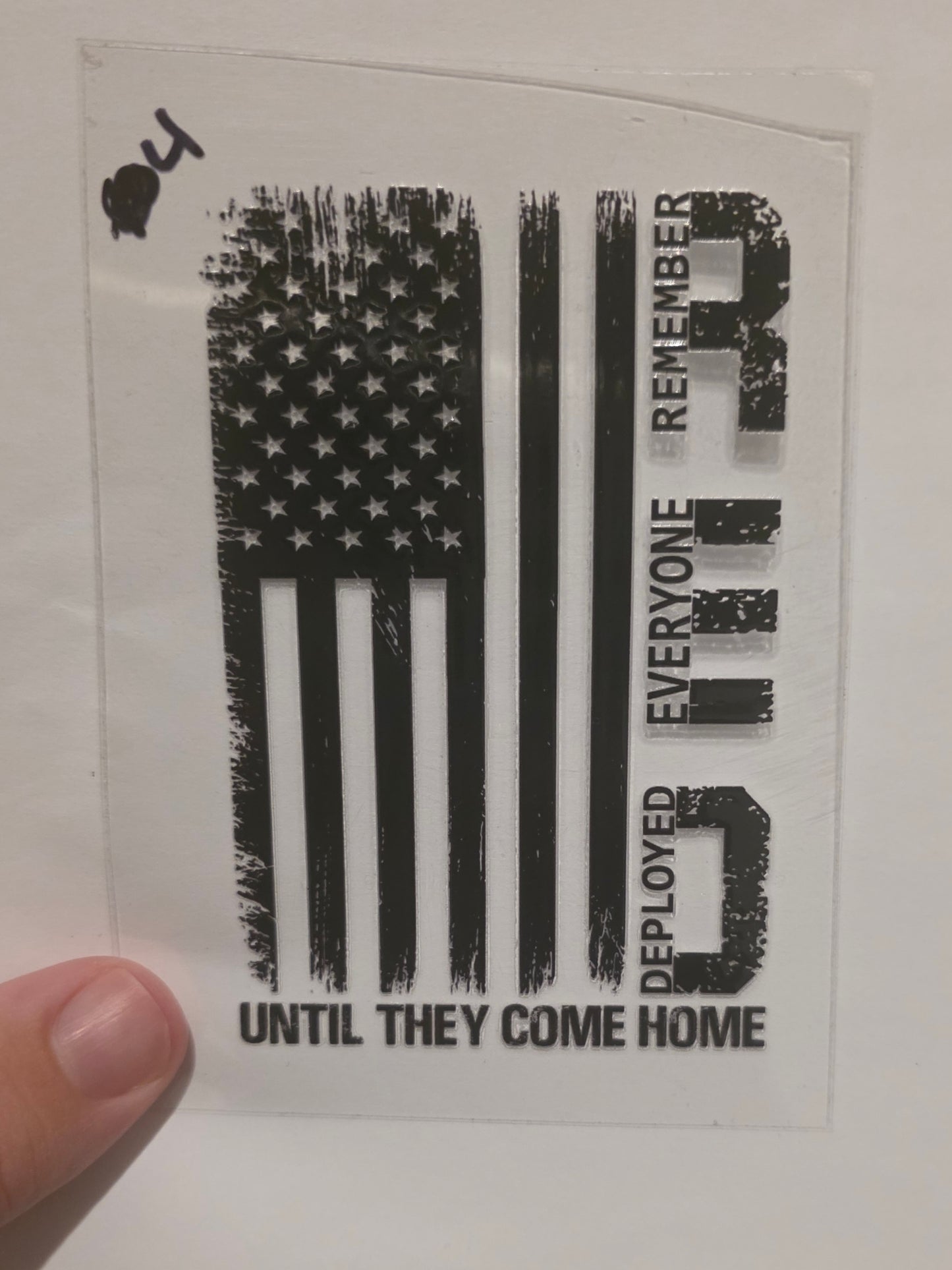 Remember everyone deployed until they come home