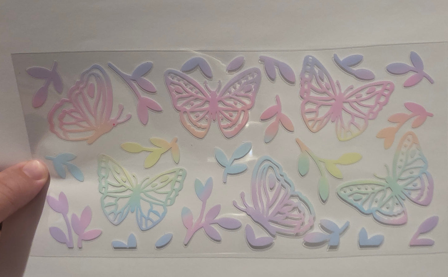 Multi color butterflys