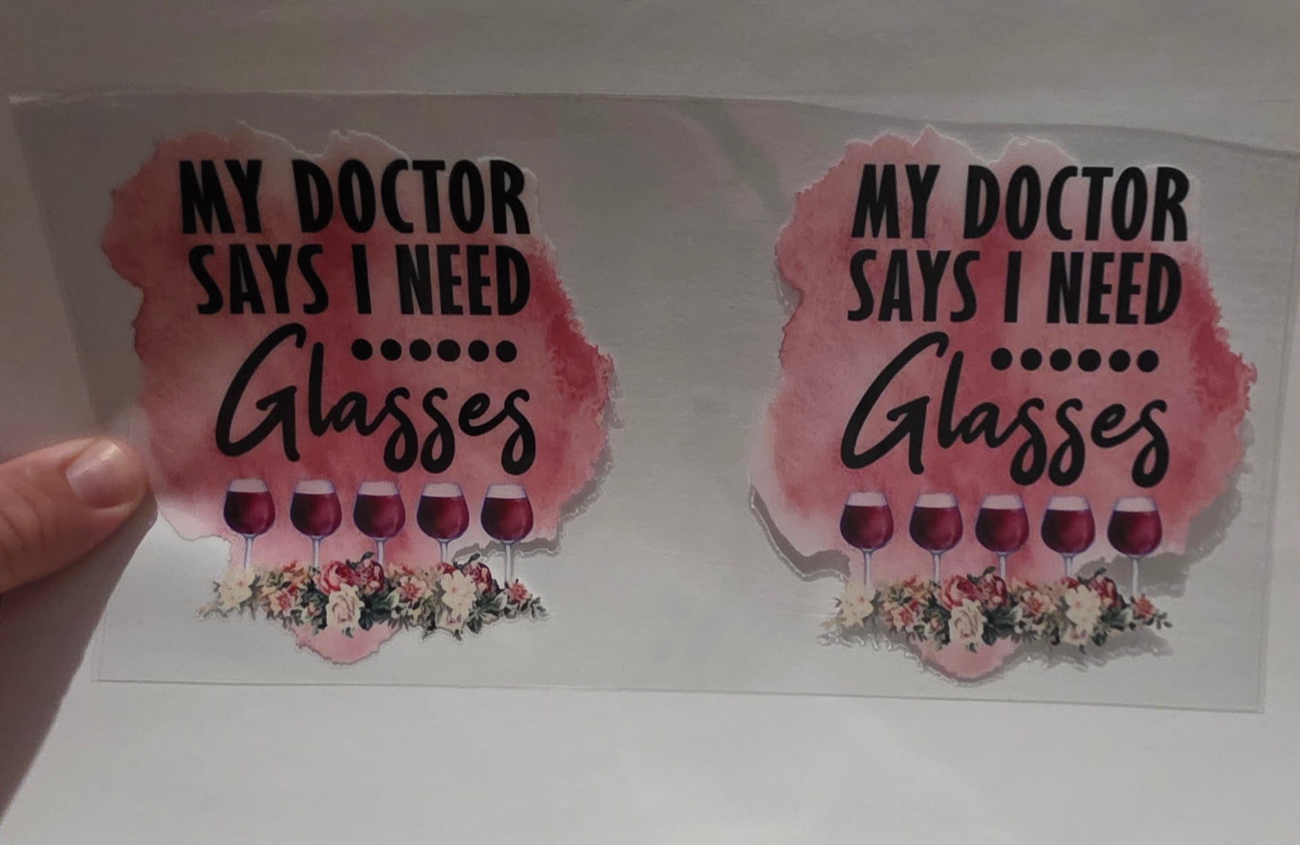 My doctor said i need glasses