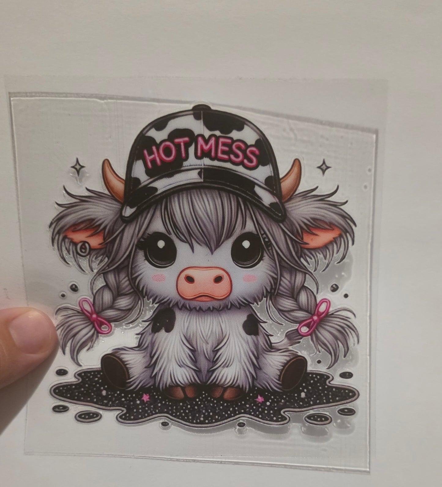 Hot Mess Highland cow