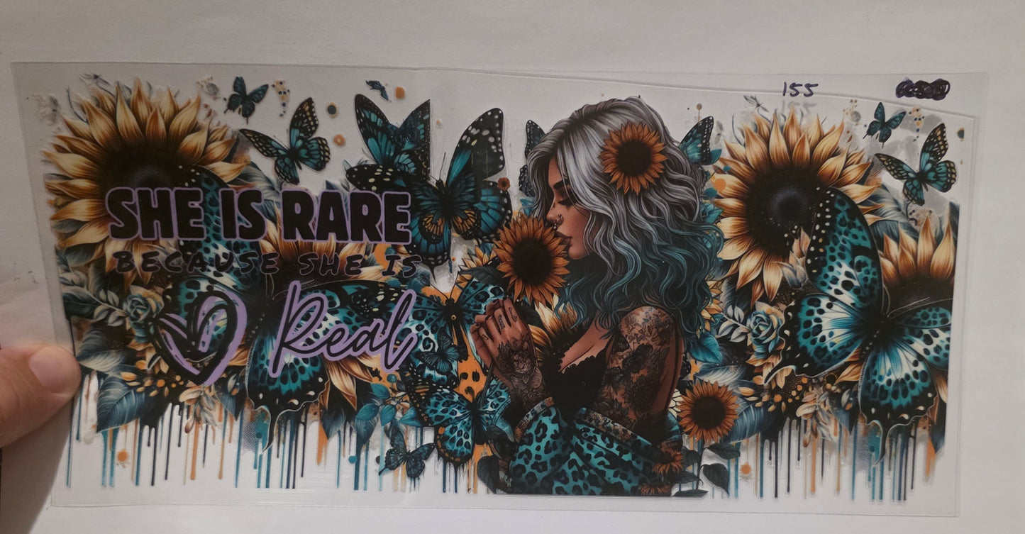 She is rare because she is Real