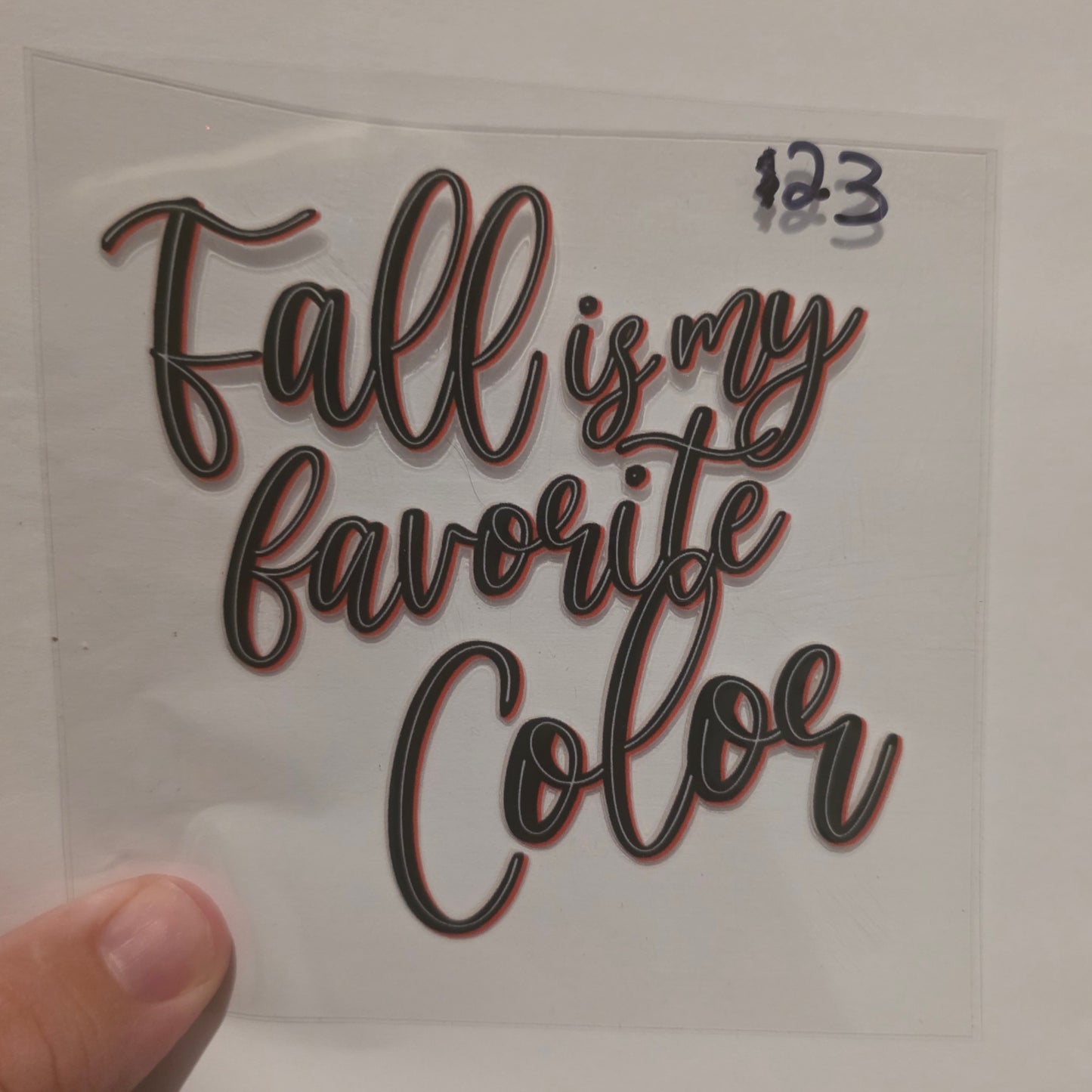 Fall is my Favorite color