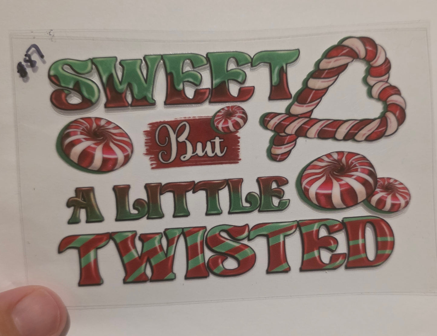 Sweet but a little twisted