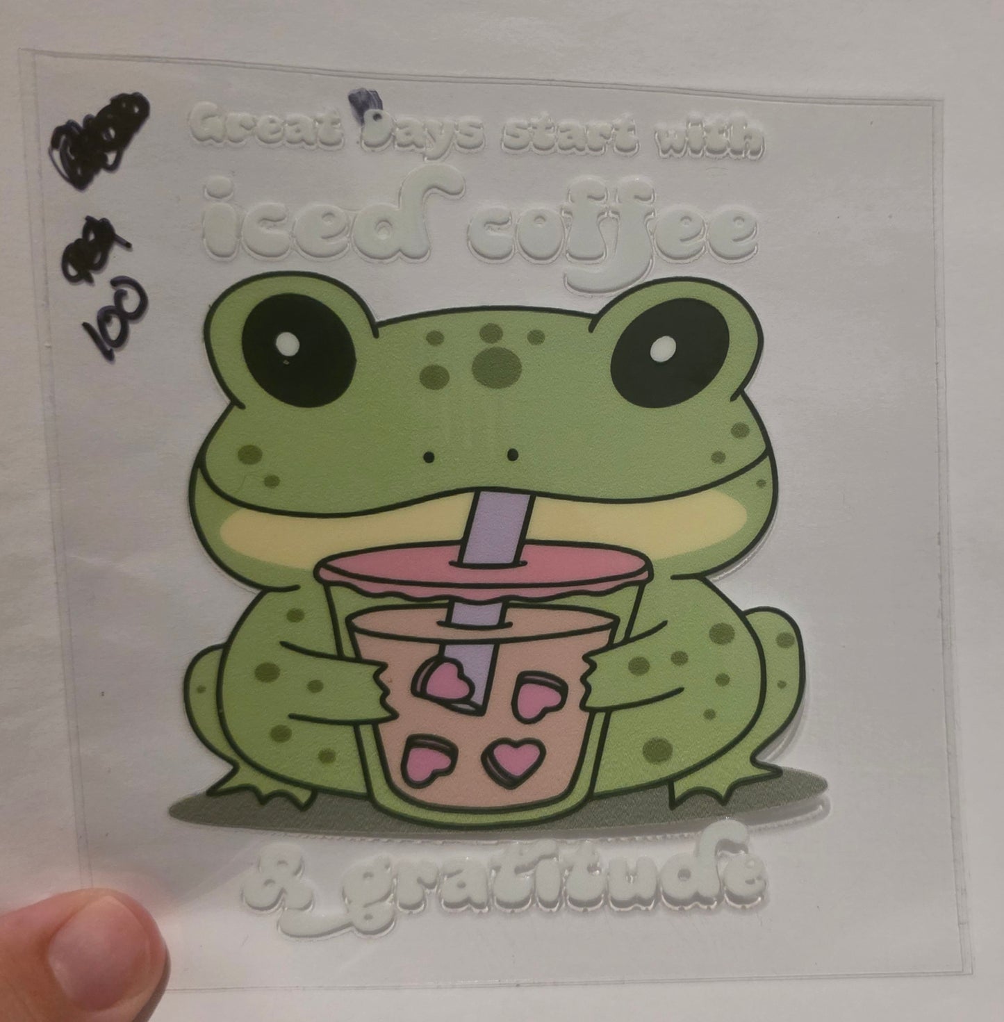 Great Days start with iced coffee & gratitude