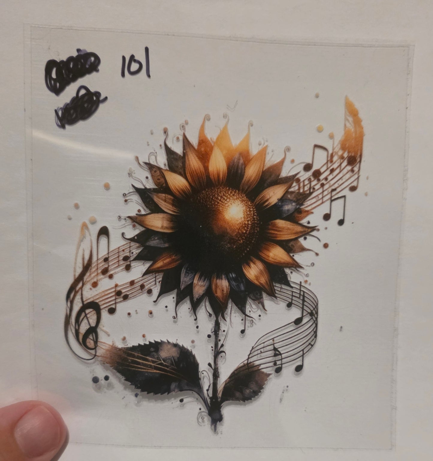 Sunflower Music note