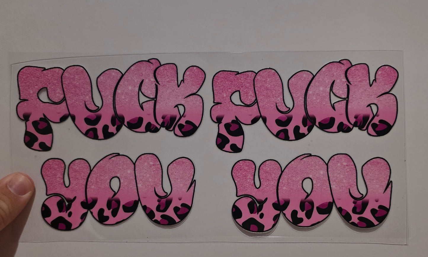 pink Fuck you