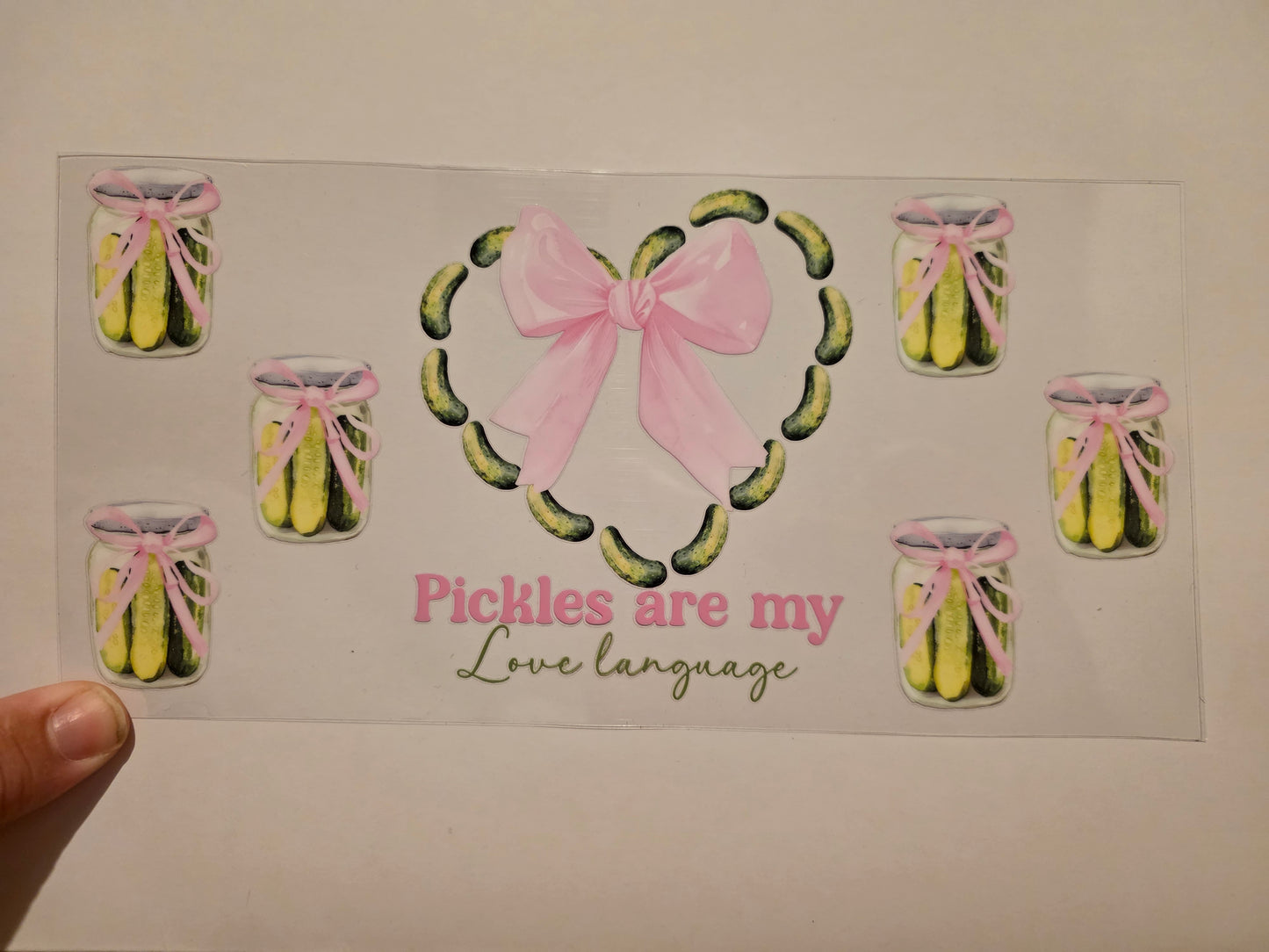Pickels are my love language