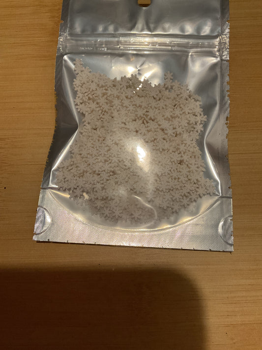 #388 White snow Pieces