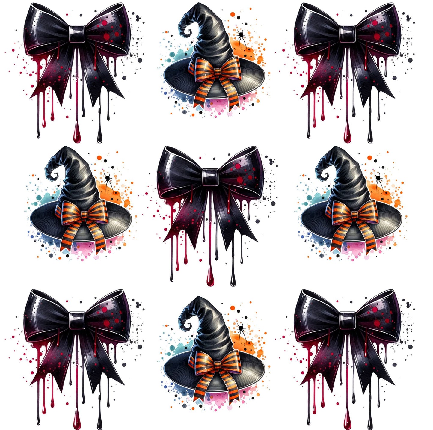 Witch hats and Bows