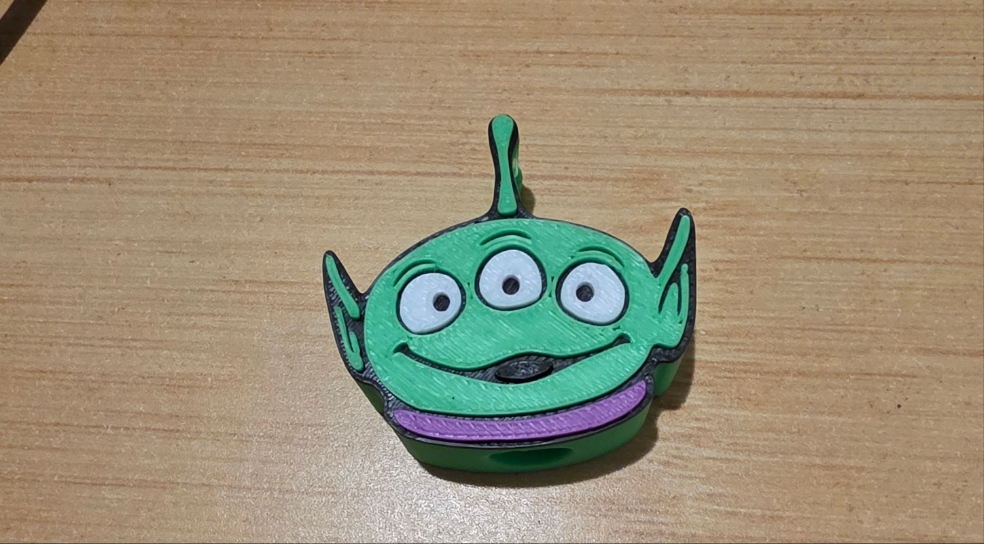Little green man from buz light year movie