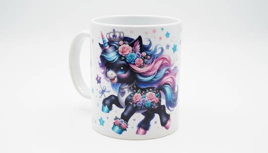 Unicorn with stars