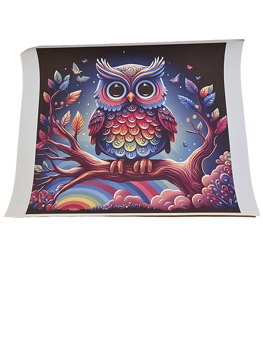 Colorful owl