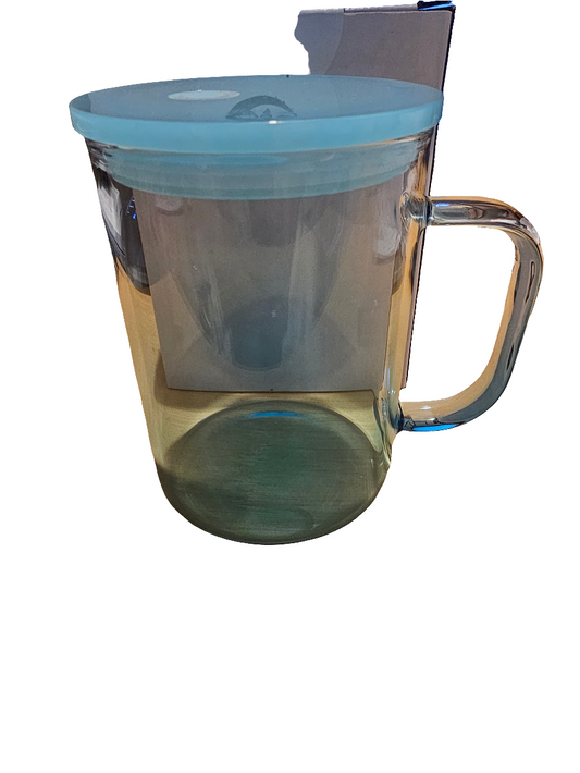 Blue Glass Mug
