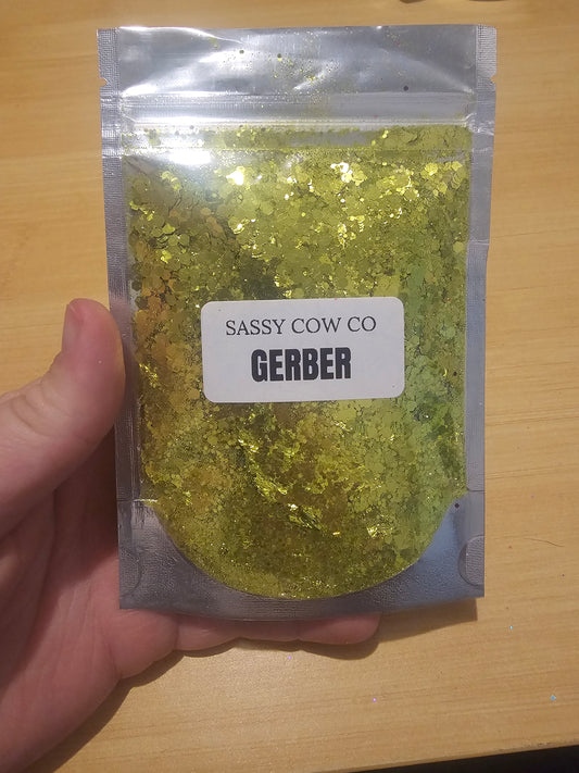 Gerber Chunky Glitter
