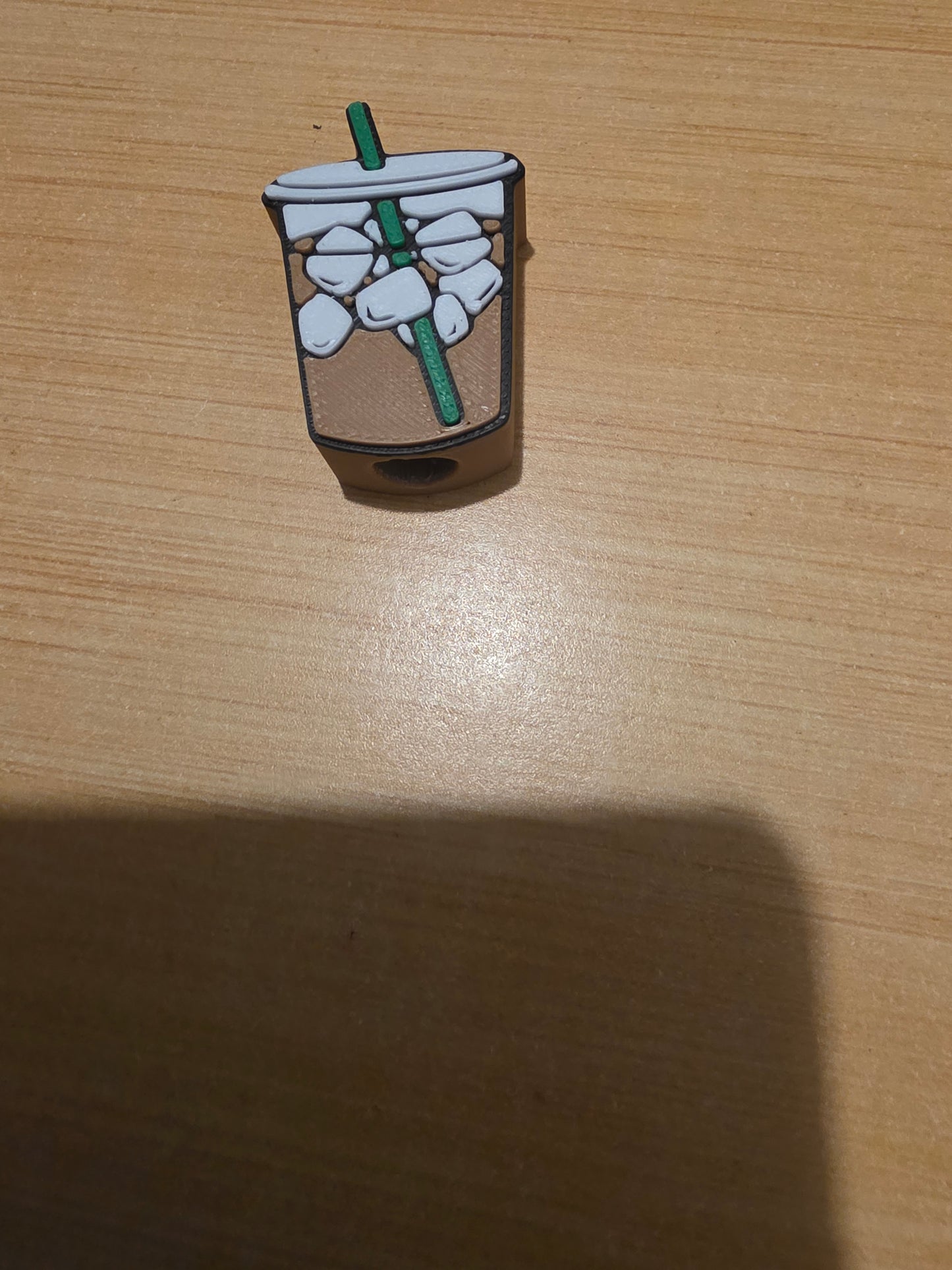 Coffee straw topper