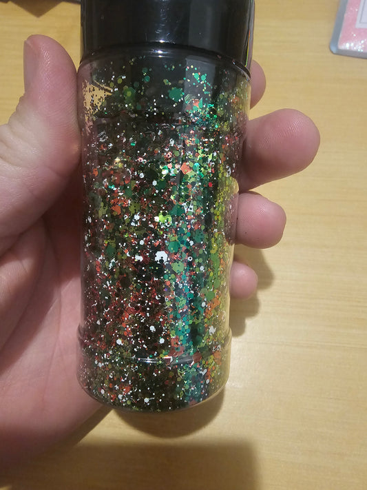 Grinch Chunky Glitter