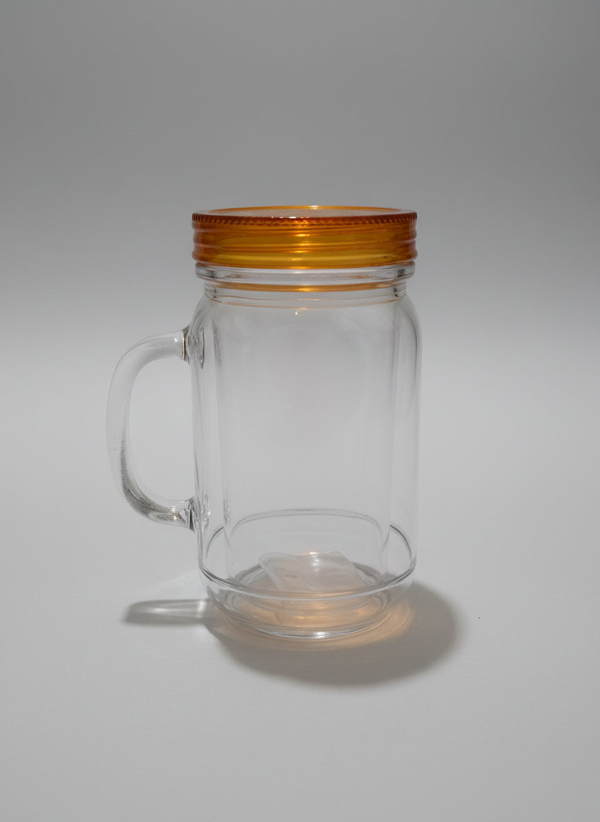 Yellow 20oz Snow Globe Mug