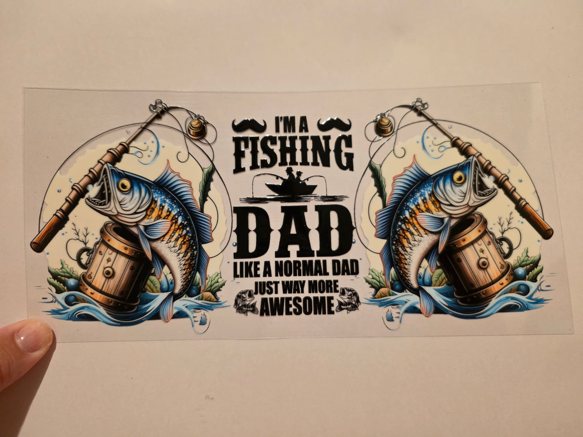 Dad fishing wrap