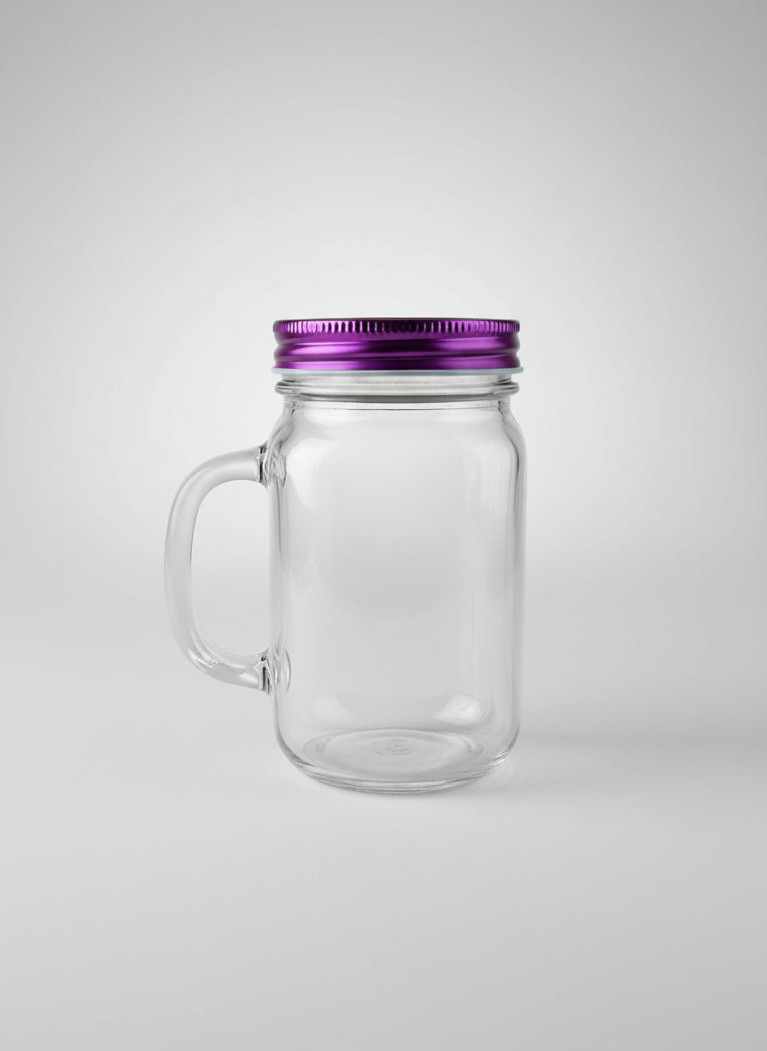 Purple 20oz snow globe mug