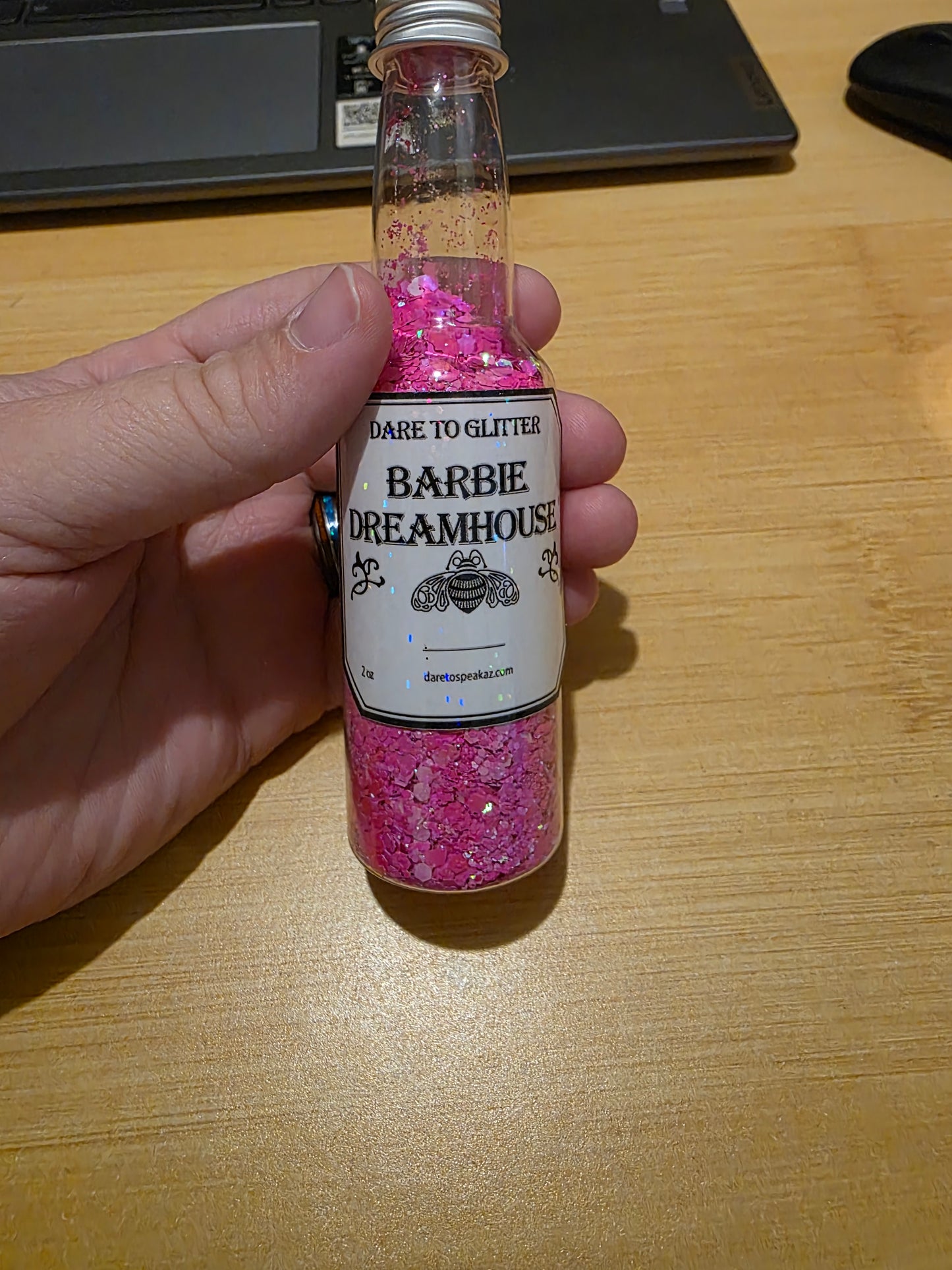 #717 Barbie DreamHouse Chunky Glitter