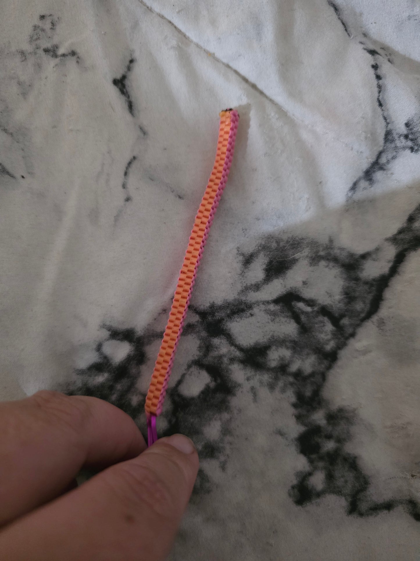 Pink and orange Keychain
