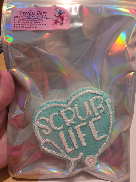 Scrub Life ( Strawberry Short Cake Scent)