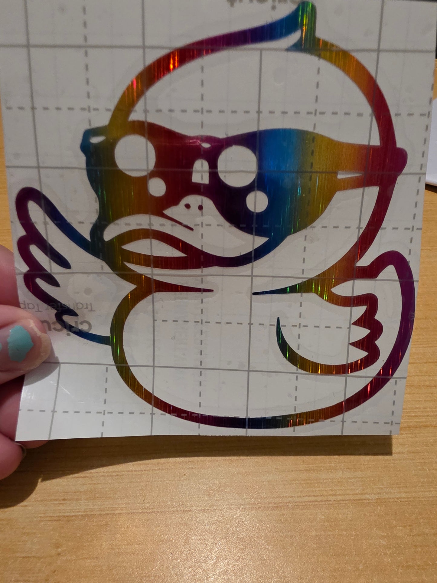 Rubber Ducky with sunglasses (Decal)