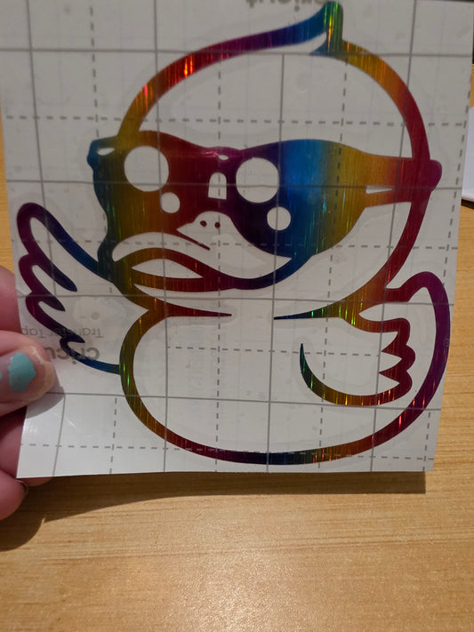 Rubber Ducky with sunglasses (Decal)