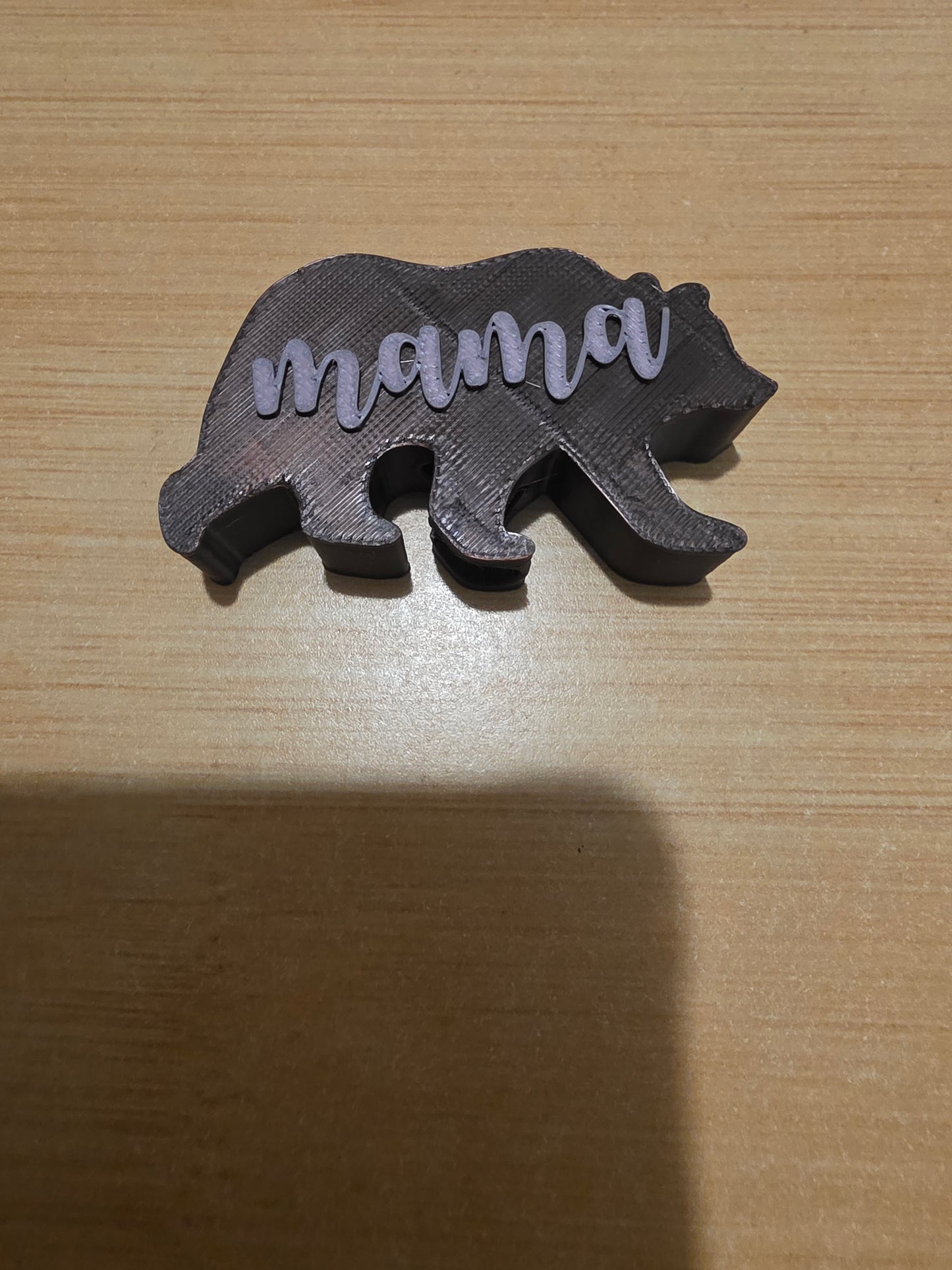 Mama Bear straw topper