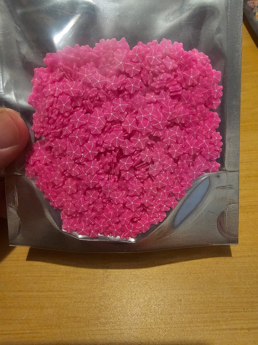 #456  PInk Flower Pieces