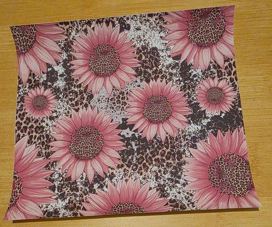 Pink sunflowers