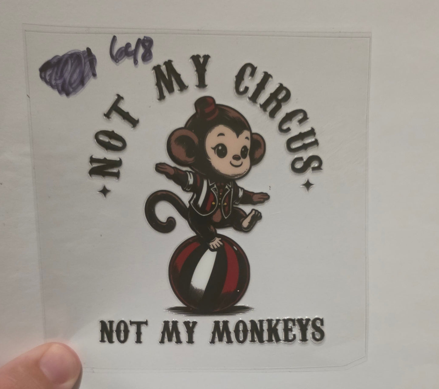 Not My Circus Not My Monkeys