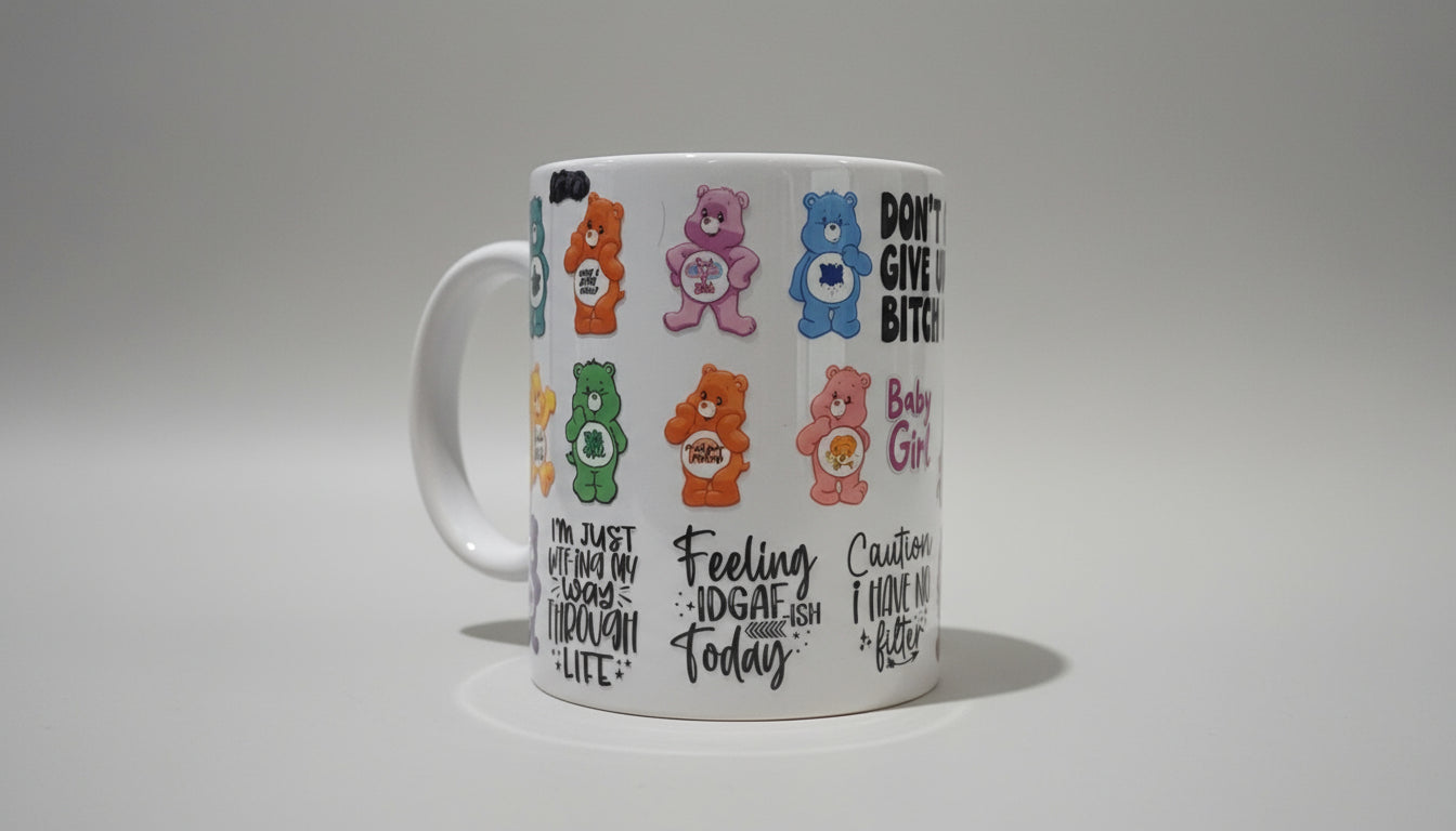 Care Bears with cusswords