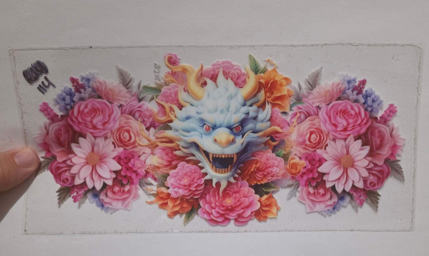 Dragon & FLowers