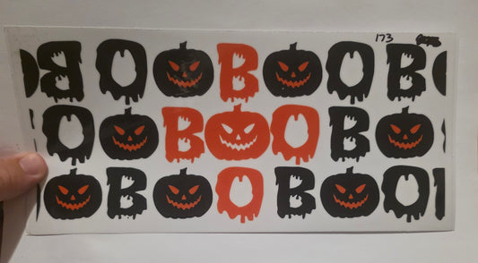 Boo with Pumkins