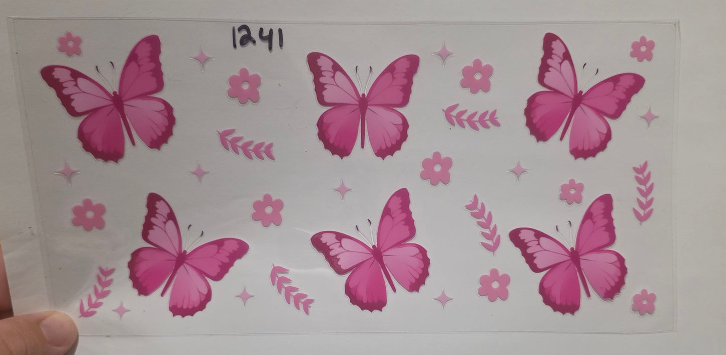 Pink Butterfly's
