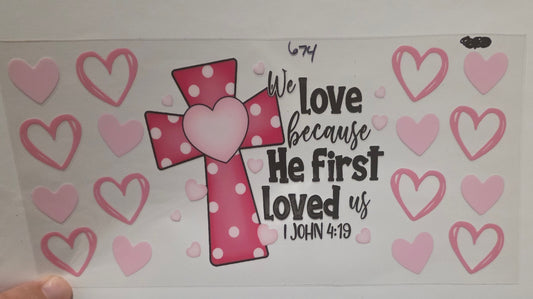 We love because he first loved us ijohn 4:19