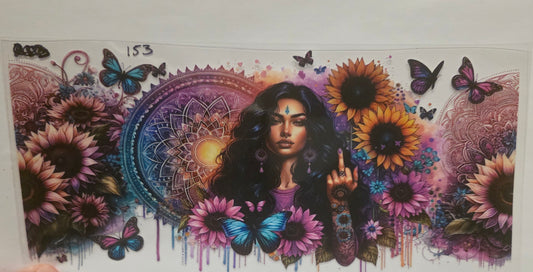 tatted women & Flowers