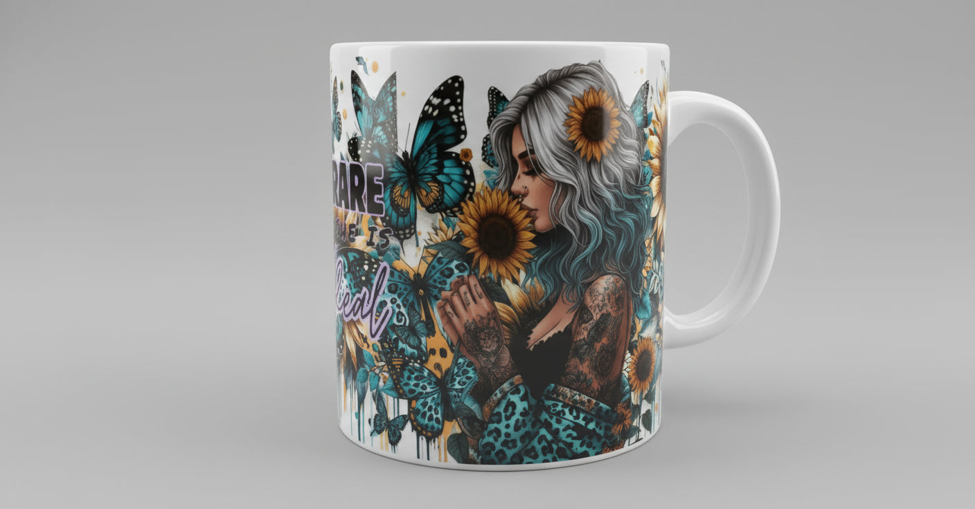 She is rare because she is Real