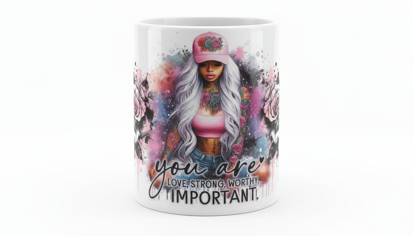 You are love, strong, worthy,  important