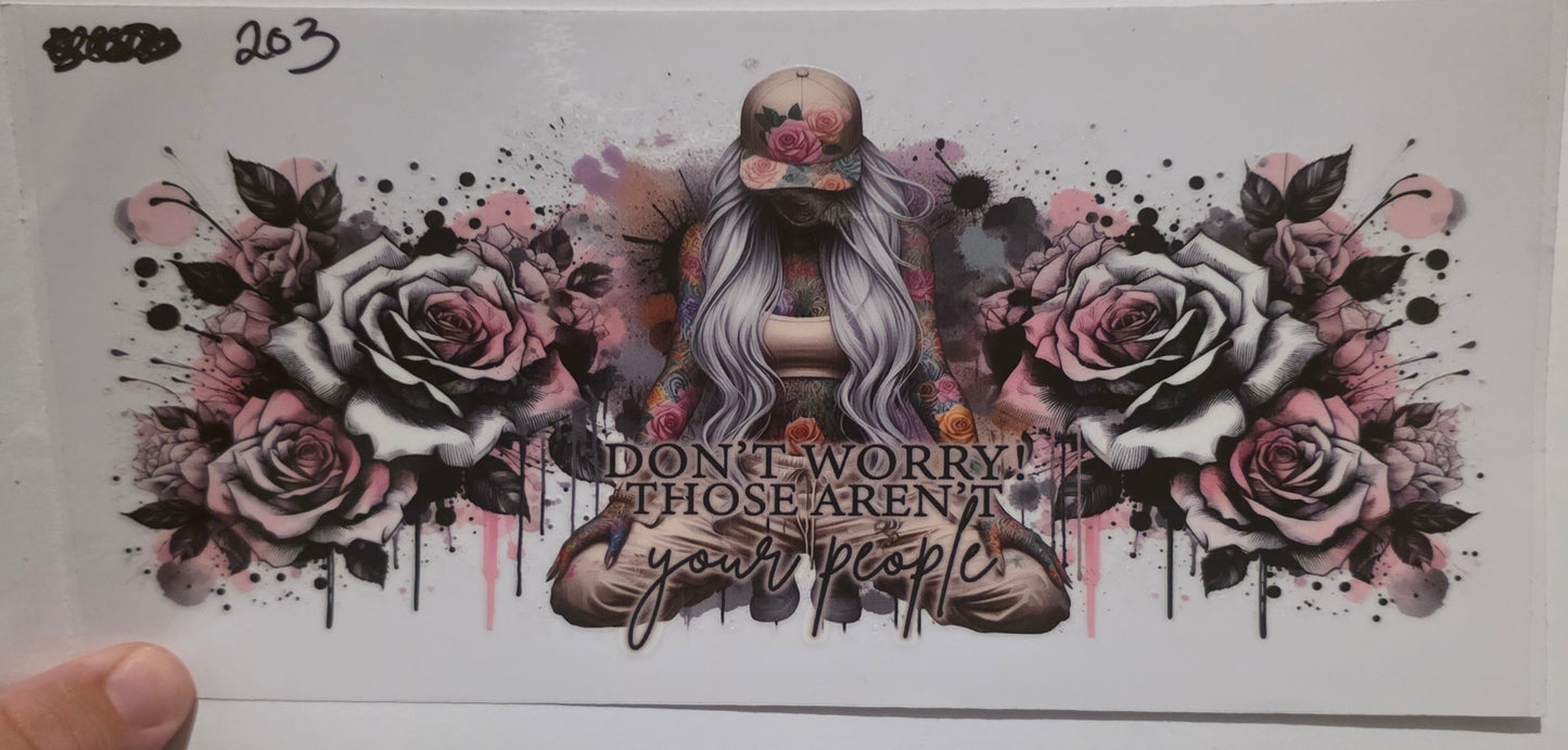 Dont worry those aren't your people