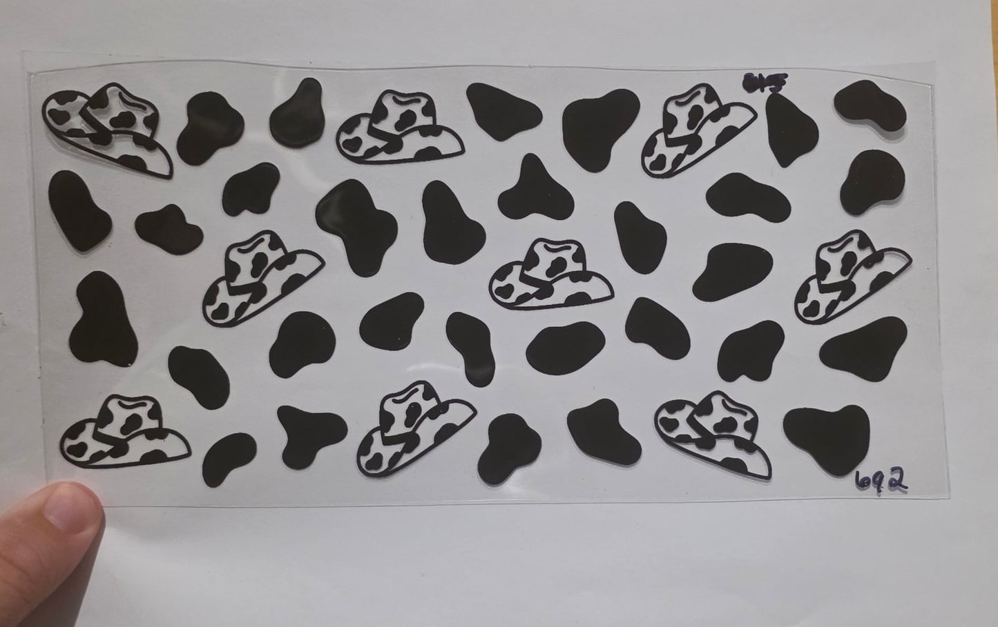 Cow print & cowprint hats