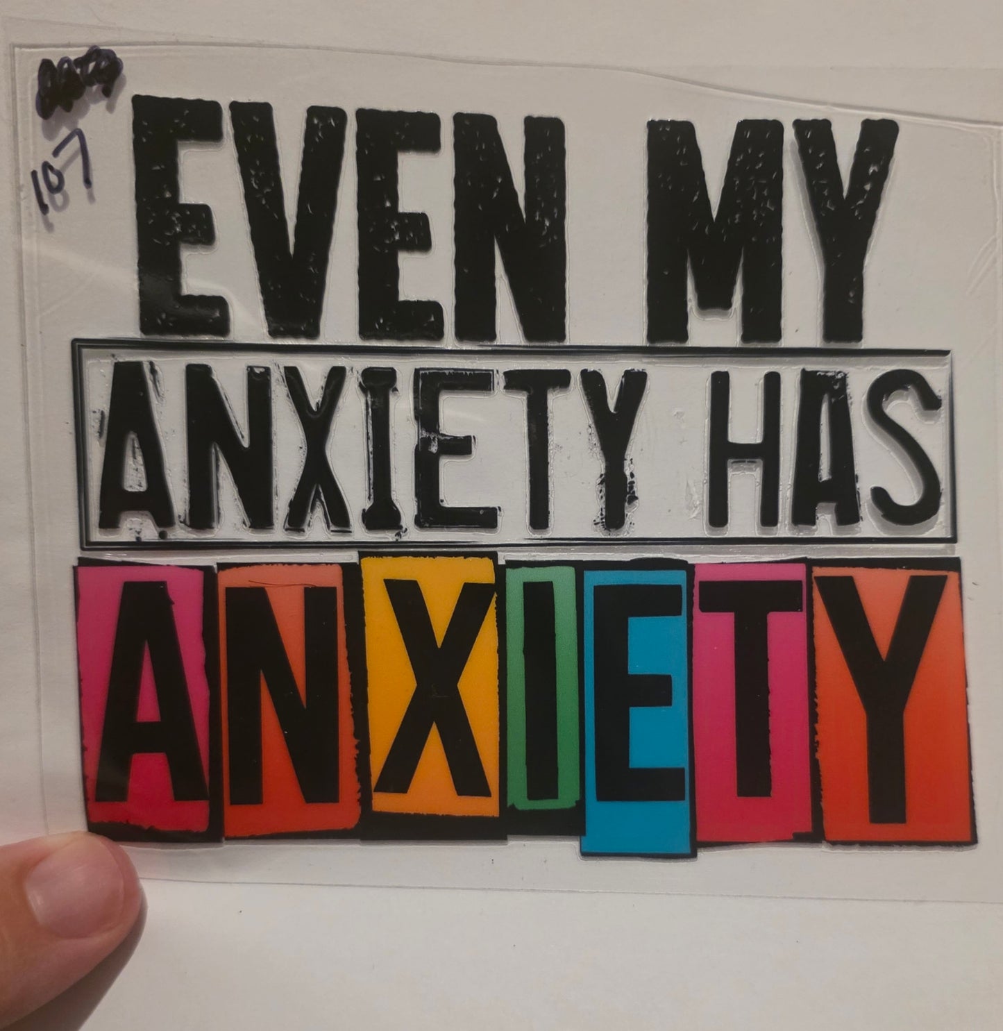 Even my Anxiety Has Anxiety