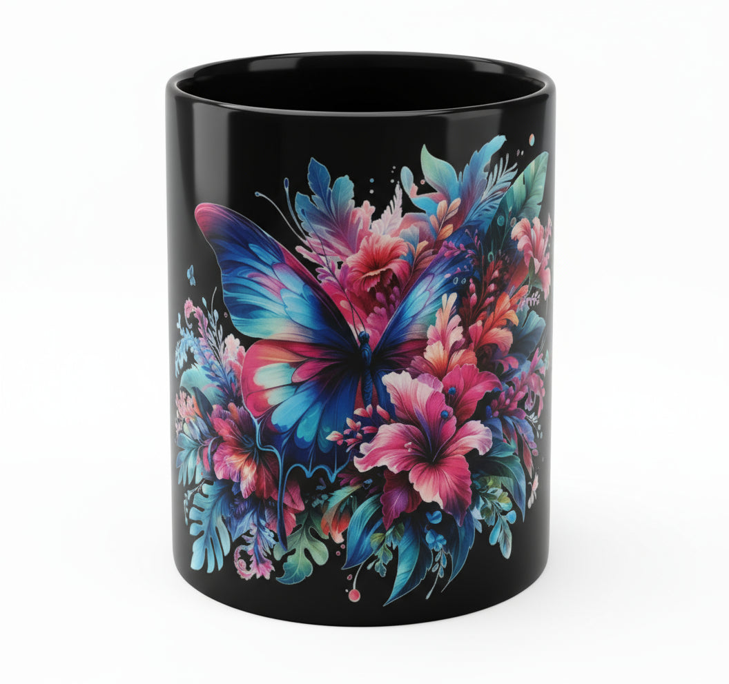 Butterflies with Flowers