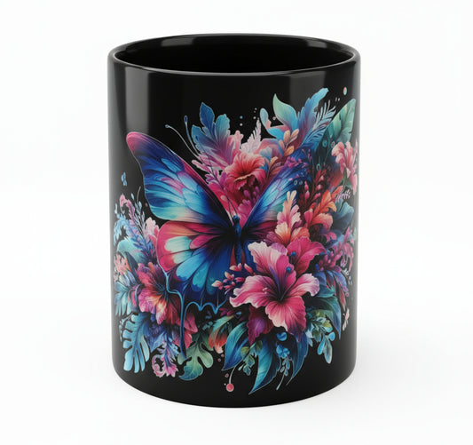 Butterflies with Flowers