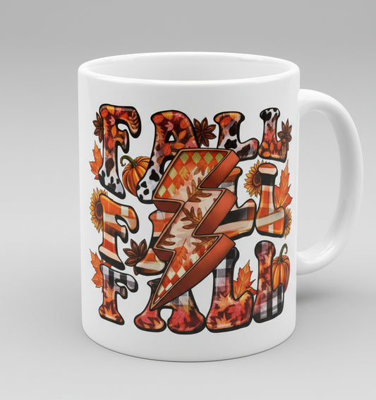 Fall With Lighting Bolt