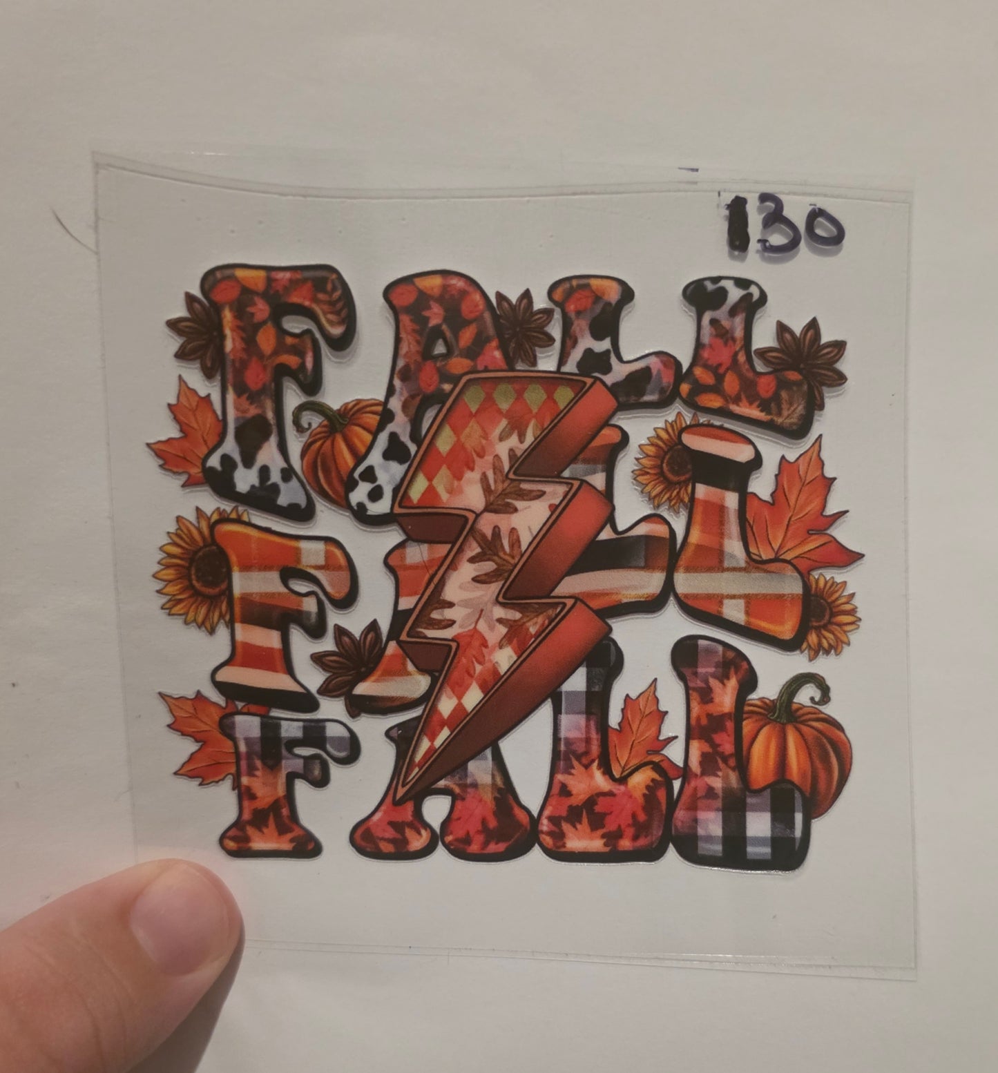 Fall With Lighting Bolt